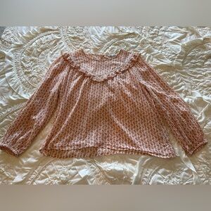 Madewell Yoke Prairie Blouse